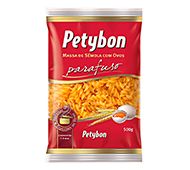 MACARRÃO PARAFUSO COM OVOS PETYBON 500 G (FDO 18 PCT)